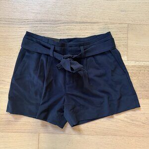 NWT Banana Republic Dressy Shorts (Navy), High waist, tie belt